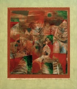 Cabana na montanha de Paul Klee