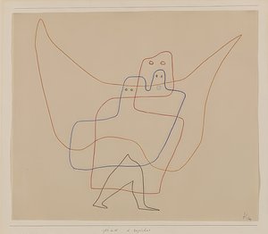Em cabana inglesa. 1931 de Paul Klee