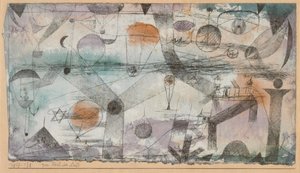No Reino do Ar, 1917. de Paul Klee