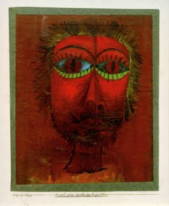 Cabeça de um ladrão famoso de Paul Klee