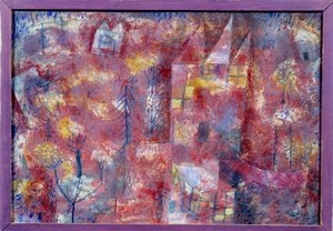 Paisagem na Criança de Paul Klee