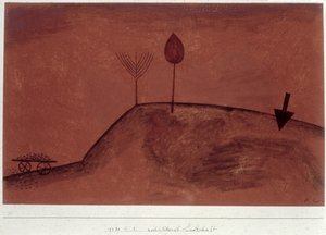 Paisagem em pós-abertura de Paul Klee