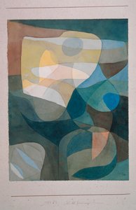Radiodifusão I, 1929. de Paul Klee