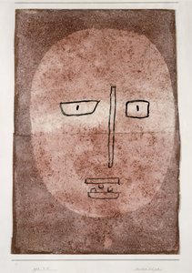 Máscara com três dentes de Paul Klee