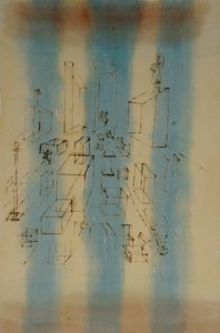 Impressão de mobiliário de Paul Klee