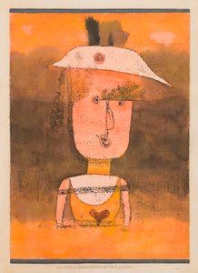 Retrato da Frau P. no sul de Paul Klee