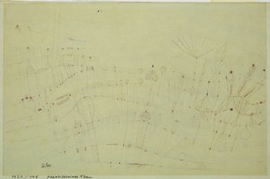 Vegetação pré-histórica de Paul Klee