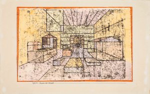 Sala das casas Sala das casas, 1921. de Paul Klee