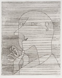 Calculando o velhote de Paul Klee