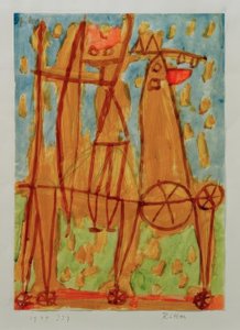 cavaleiro de Paul Klee