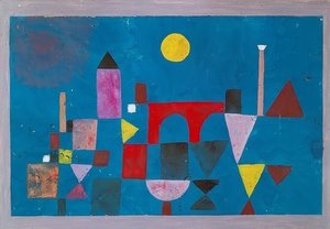 Ponte vermelha. 1928 de Paul Klee
