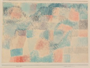 Terra vermelha de Rote Erde, 1926. de Paul Klee