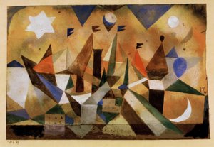 Veleiros, esperando a tempestade de Paul Klee