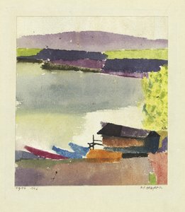 Porto pequeno Porto pequeno, 1914 de Paul Klee