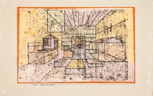 Espaço das Casas, 1921. de Paul Klee
