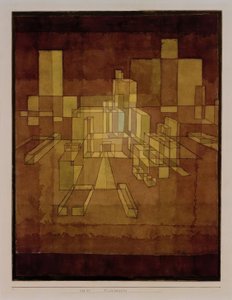 Stadtperspective de Paul Klee