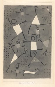 Danças pelo medo Danças causadas pelo medo, 1938. de Paul Klee