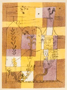 Tale à la Hoffmann (Märchen à la Hoffmann) de Paul Klee