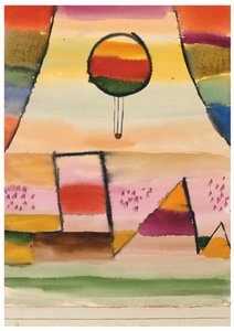 O balão na janela, 1929. de Paul Klee