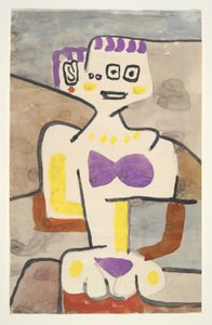 The Girl in the North, c.1939 (aguarela) de Paul Klee