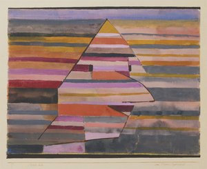 O palhaço da pirâmide de Paul Klee