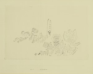 A Torre resiste ao ataque de Paul Klee