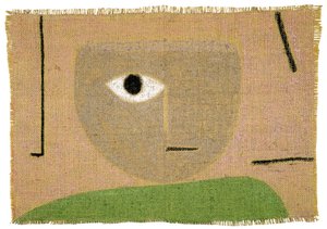 O olho, 1938. de Paul Klee