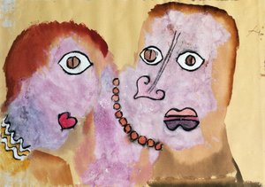 O colar, de Paul Klee (1879-1940) de Paul Klee