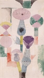 Florescimento do cardo; Florescimento do cardo de Paul Klee