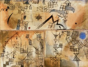 Composição em três partes; Composição em três partes de Paul Klee