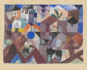 Tiergarten. 1918 de Paul Klee
