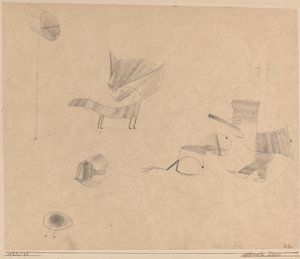 Animais Enfeitiçados de Paul Klee