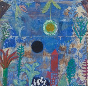 Paisagem afundada. 1918 de Paul Klee