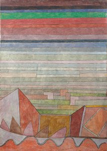 Vista para o país fértil de Paul Klee