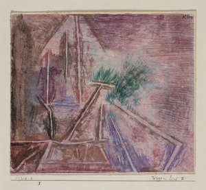 Caminhos na Areia II de Paul Klee