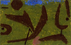 O que aconteceu no fundo de Chamonix de Paul Klee