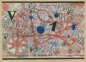 Com a roda. de Paul Klee