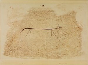 Witterndes animal de Paul Klee