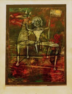 Manada de anões a cavalo de Paul Klee