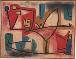 Exuberância arrogante, 1939. de Paul Klee