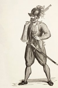Arqueiros do século XVI.