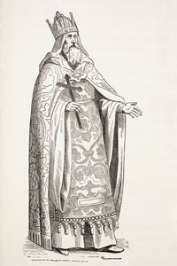 Prester John, também conhecido como Presbyter Johannes. de Paul Lacroix