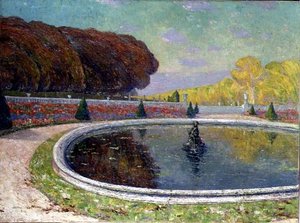 O Grand Bassin (óleo sobre tela) de Paul Leduc