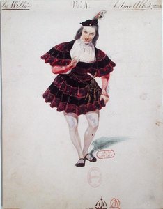 Desenho de fantasia para Duke Albrecht para 