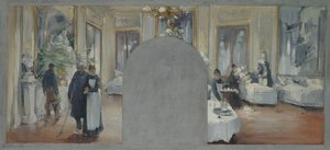 Interior do Teatro Francais, 1871