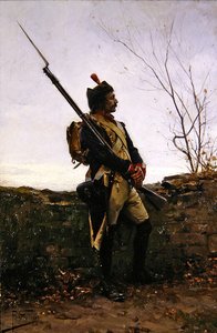 A Sentinela (óleo sobre tela)
