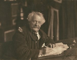 [Félix Nadar sentado à mesa de escrita]. de Paul Nadar