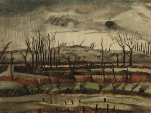 Paisagem desolada, Saliente de Ypres de Paul Nash