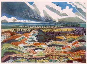 Ruined Country, Vimy, de British Artists at the Front, Continuation of The Western Front, Part Three, Paul Nash