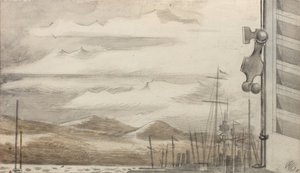 A frota em Toulon n.º 1 de Paul Nash